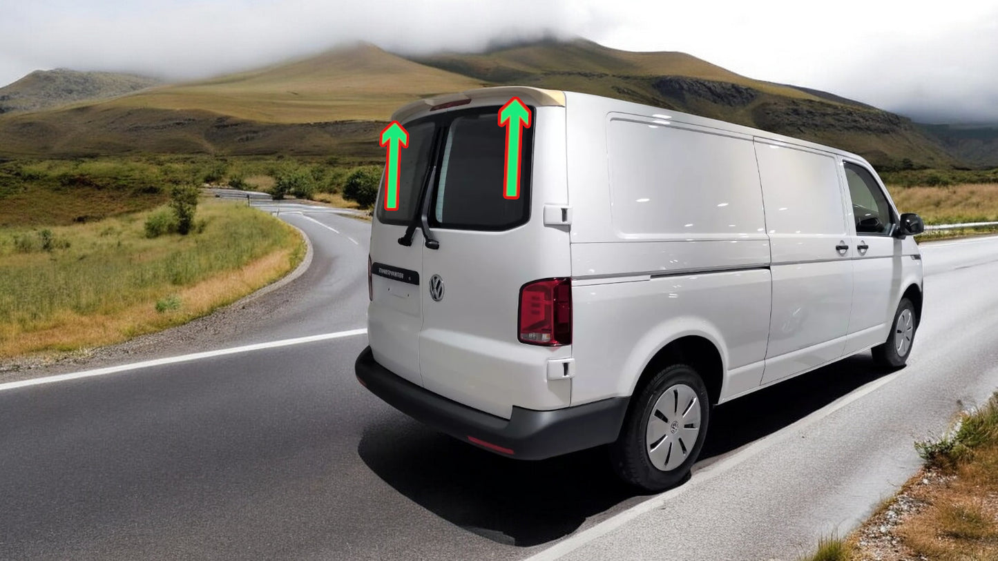 🔥SPOILER TETTO ALETTONE POSTERIORE 2 PORTE ADATTO PER VW T6.1🔥