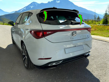 🔥SPOILER TETTO ESTENIONE ADATTO PER SEAT LEON MK4 (2020-) ABS🔥