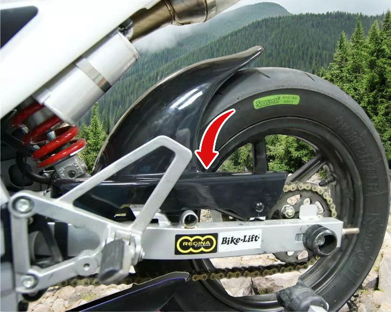 🔥HONDA NSF 100 2010 PARAURTI POSTERIORE PARAFANGO PLASTICA ABS-🔥