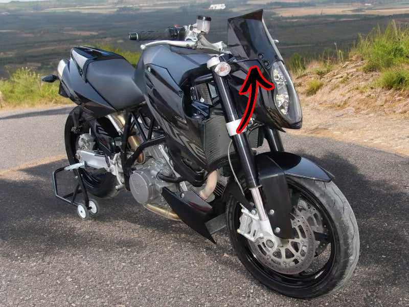 🔥KTM 990 SUPER DUKE (2007-2011) SCHERMO STANDARD AIRFLOW PLASTICA ABS🔥