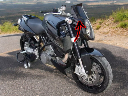 🔥KTM 990 SUPER DUKE (2007-2011) SCHERMO STANDARD AIRFLOW PLASTICA ABS🔥