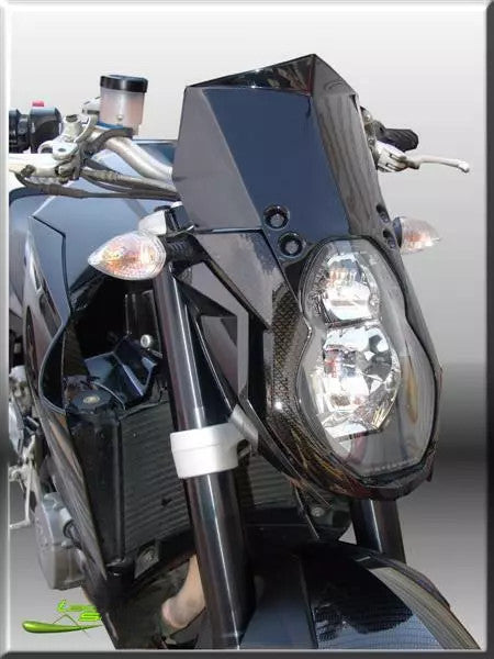 🔥KTM 990 SUPER DUKE (2007-2011) SCHERMO STANDARD AIRFLOW PLASTICA ABS🔥