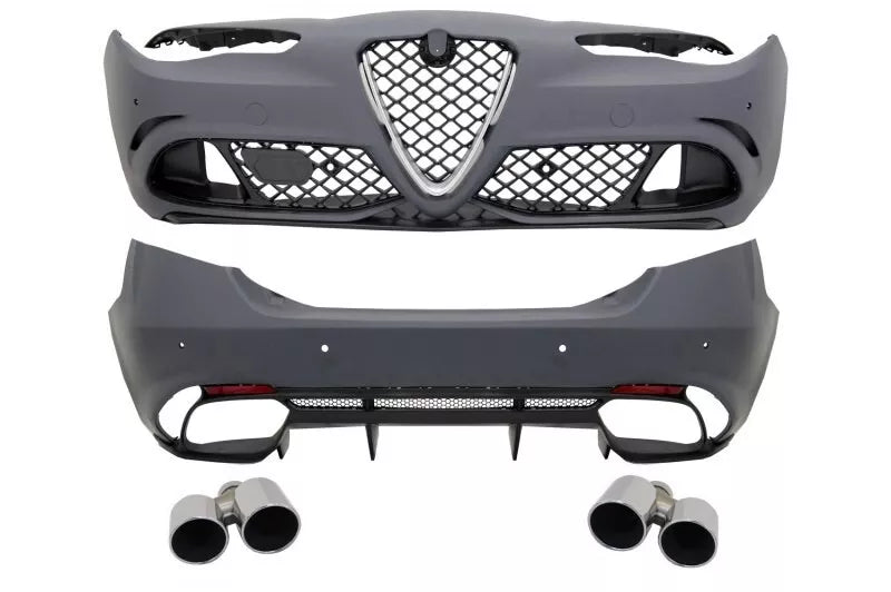 🔥⭐1727 BODYKIT SUITABLE FOR ALFA ROMEO GIULIA 952 Q4 2016+ CLOVER LOOK⭐🔥