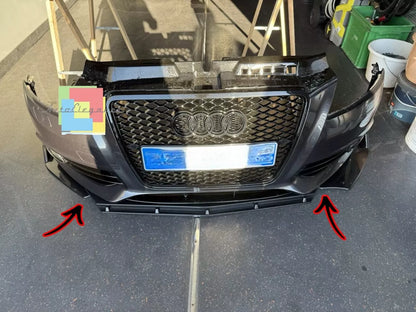 ⭐0037 SPLITTER ADATTO PER AUDI A3 8P restyling 03-11 ⭐