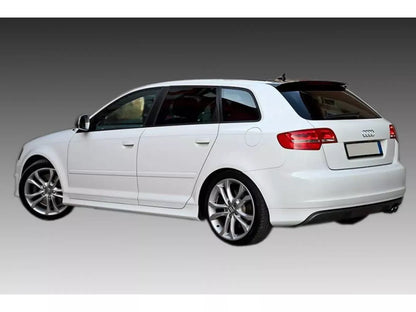 MINIGONNE AUTO ADATTE PER AUDI A3 8P 2005-2012 5 PORTE LOOK SPORTIVO