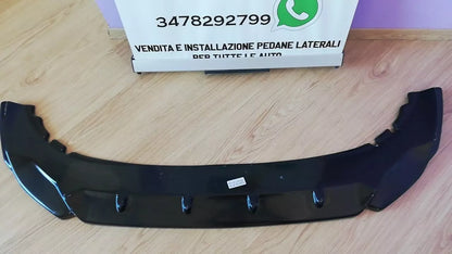 🔥1341 Splitter Anteriore Nero Lucido adatto per CUPRA Ateca 2018+🔥