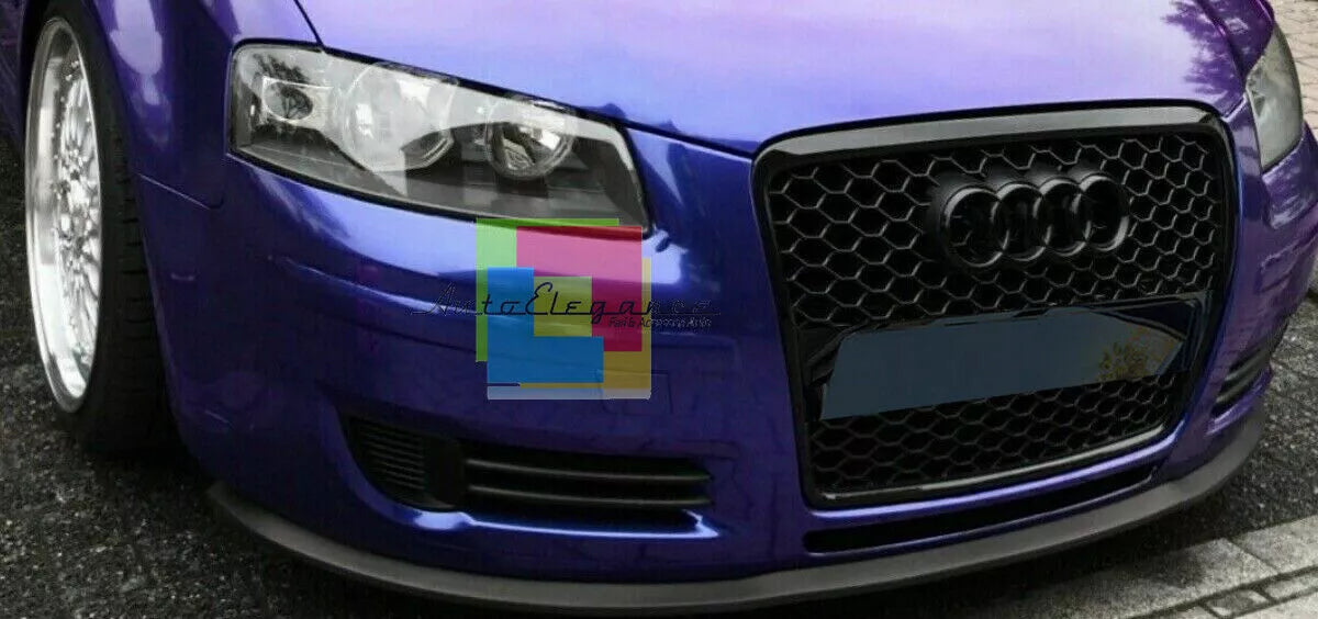 ⭐Radiator grille Suitable For Audi A3 2005-2008 RACING LOOK⭐