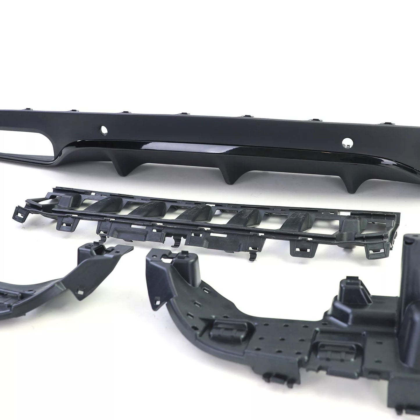 🔥Sport Rear Diffuser with Exhaust Tips for Mercedes C C205 🔥