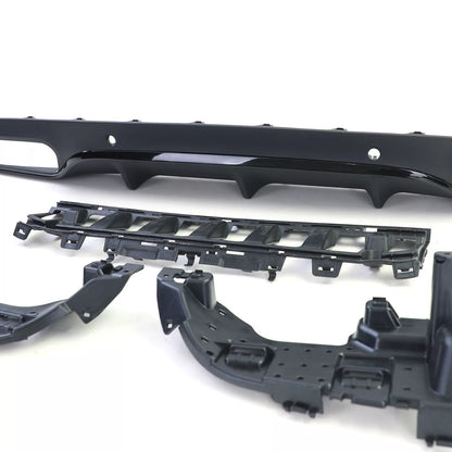 🔥Sport Rear Diffuser with Exhaust Tips for Mercedes C C205 🔥