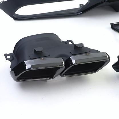 🔥Sport Rear Diffuser with Exhaust Tips for Mercedes C C205 🔥