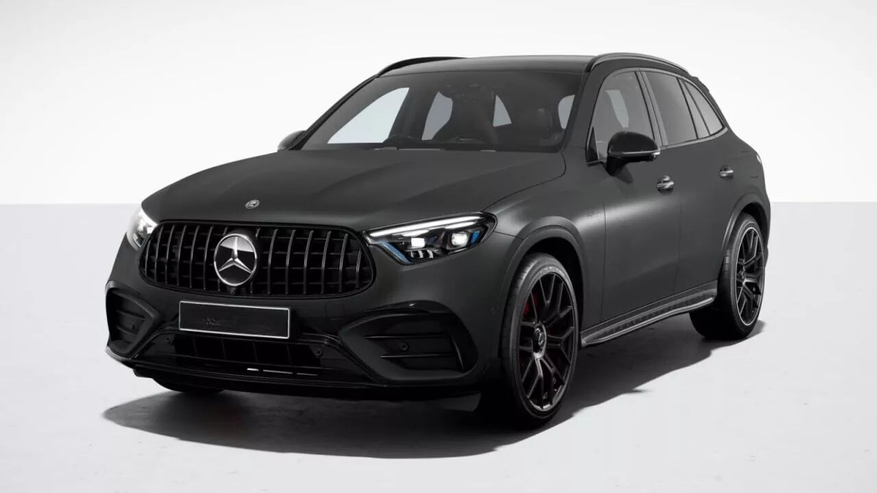 ⭐1534 GRIGLIA PER MERCEDES BENZ GLC SUV X254 C254 COUPE 2022+ AMG LOOK GT NERA⭐
