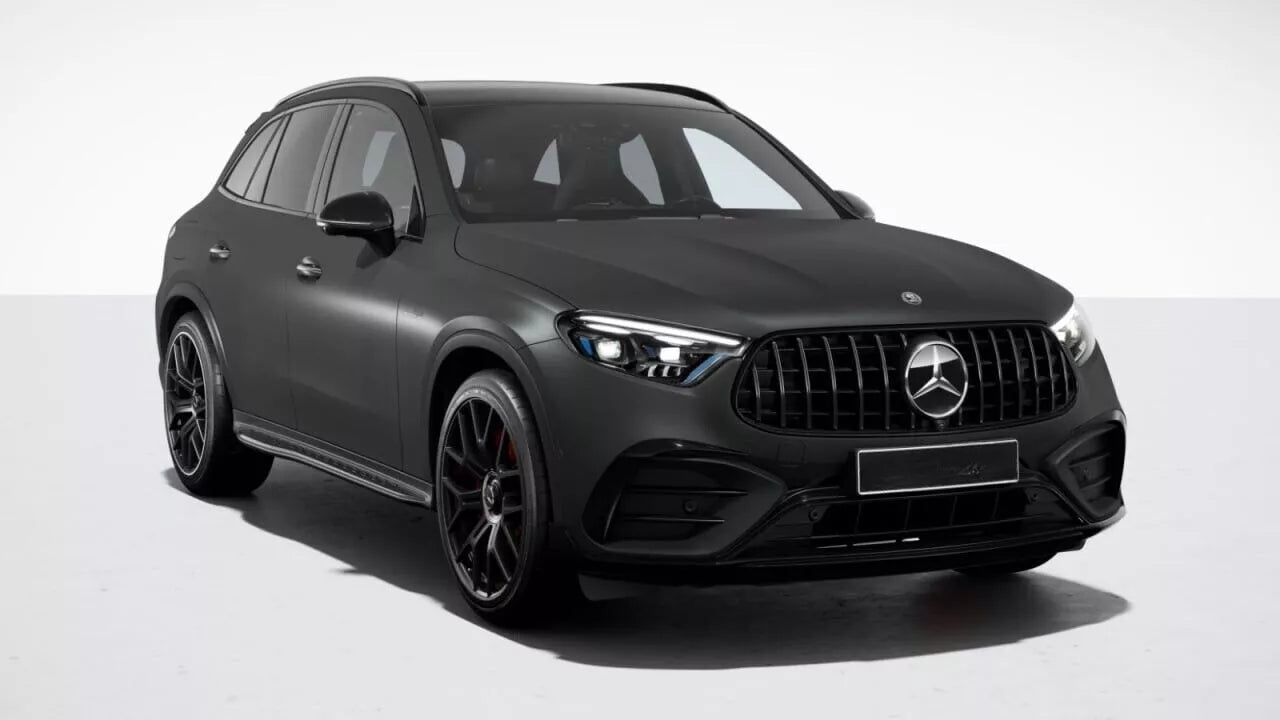 ⭐1534 GRIGLIA PER MERCEDES BENZ GLC SUV X254 C254 COUPE 2022+ AMG LOOK GT NERA⭐