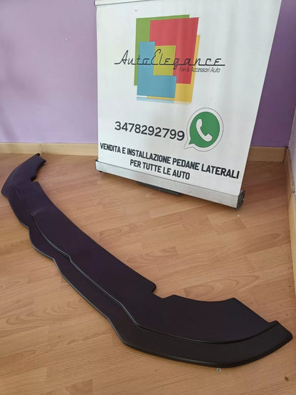 0386⭐SPOILER PARAURTI ANTERIORE ALFA ROMEO GIULIA STANDARD SPLITTER NERO OPACO ⭐