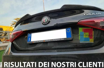 0076🔥SPOILER ADATTO PER ALFA ROMEO GIULIA 2015-2021 DESING SPORTIVO🔥