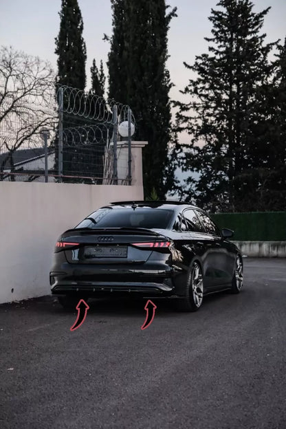 🔥Diffusore posteriore Adatto Per AUDI A3 8Y Berlina/Sportback 20-24🔥
