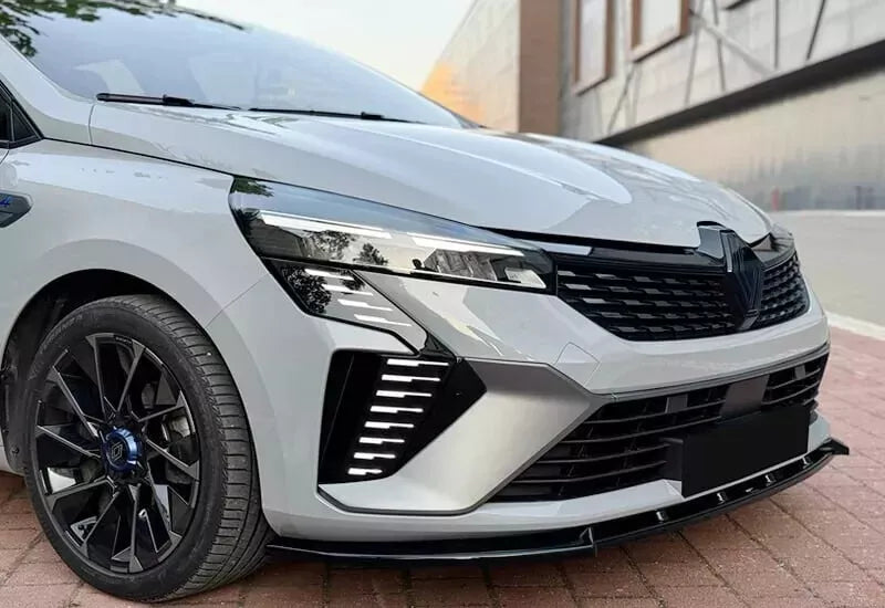 2025 SPLITTER ADATTO PER RENAULT CLIO 5 2023+ NERO LUCIDO