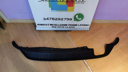 0967⭐DIFFUSORE POSTERIORE ADATTO PER VW POLO AW1 2018+ LOOK GTI ABS NERO OPACO⭐