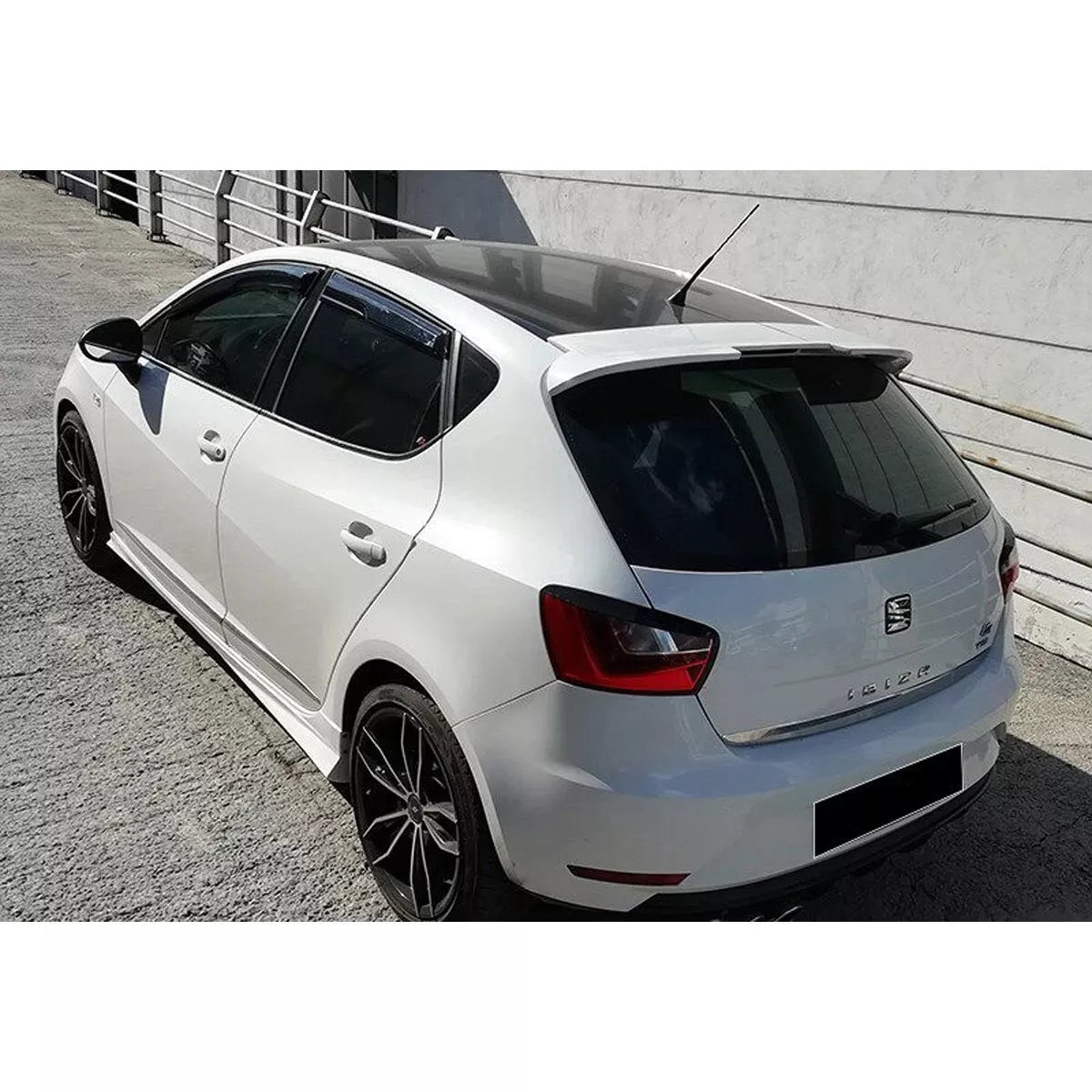 1585🔥SPOILER ADATTO PER SEAT IBIZA 6J 3 PORTE LOOK CUPRA DESIGN NERO LUCIDO🔥