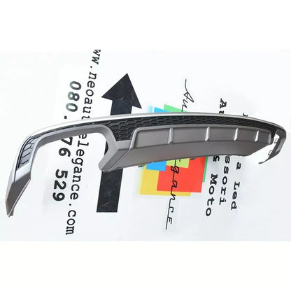 1721⭐SOTTO PARAURTI POSTERIORE PER AUDI A6 4G C7 15-18 LIFT DIFFUSORE LOOK S6⭐