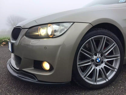 0692⭐SOTTO PARAURTI SPLITTER ADATTO PER BMW SERIE 3 E92 E93 M SPORT ABS⭐