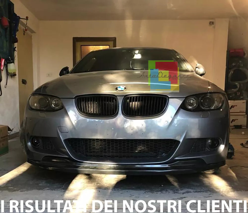 0692⭐SOTTO PARAURTI SPLITTER ADATTO PER BMW SERIE 3 E92 E93 M SPORT ABS⭐