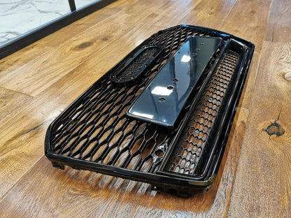 1740⭐GRIGLIA ADATTA PER AUDI A6 4G C7 2015-2018 LOOK RS6 QUATTRO NERA ECONOMICA⭐