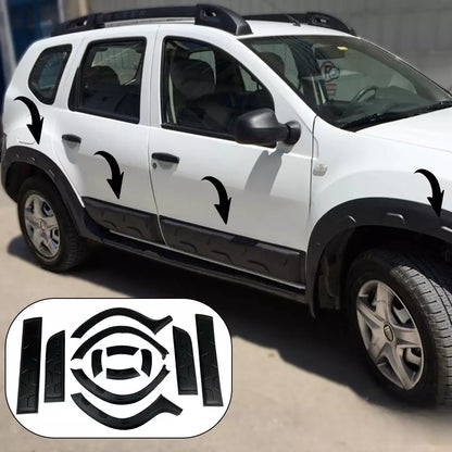 1972 ⭐Kit carrozzeria per DACIA Duster Serie 1 2010-17 Stile Off-Road 12 pezzi⭐