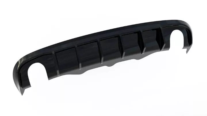 🔥Diffusore posteriore nero lucido ADATTO PER Audi A5 S-Line Sportback 8T 🔥