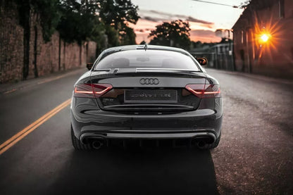 🔥Diffusore posteriore nero lucido ADATTO PER Audi A5 S-Line Sportback 8T 🔥