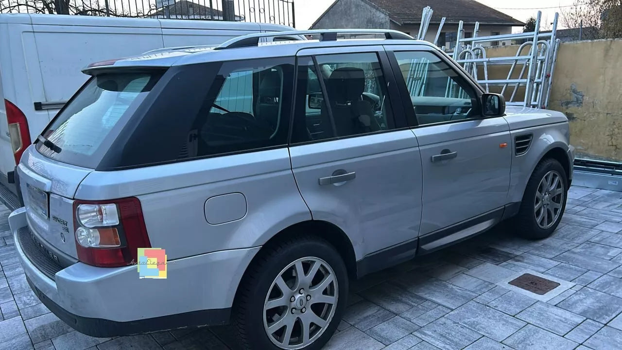 0214⭐MANCORRENTI RANGE ROVER SPORT 05-12 BARRE SUL TETTO PORTAPACCHI SATINATI⭐