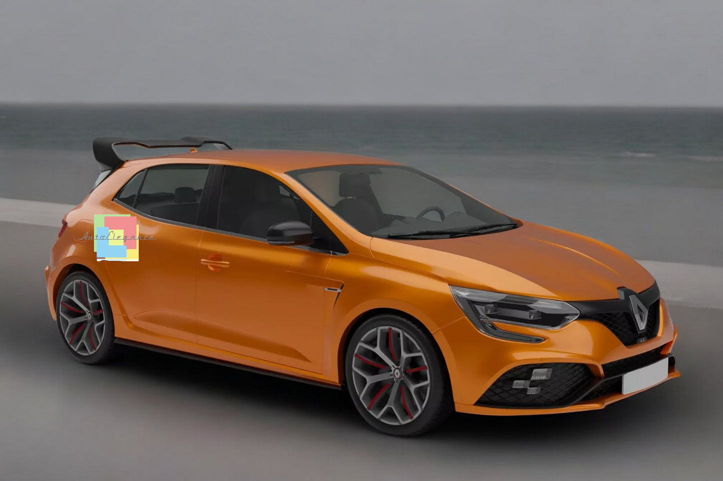🔥SPOILER ALETTONE POSTERIORE ADATTO PER MEGANE 4 RS - SOLO PER MEGANE 4 RS🔥