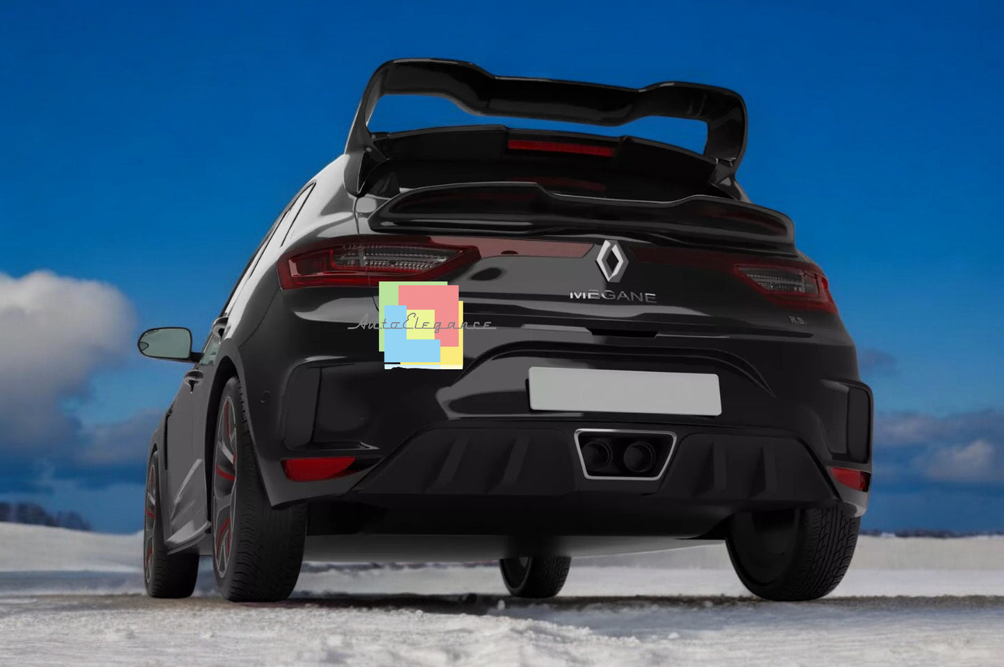 🔥SPOILER ALETTONE POSTERIORE ADATTO PER MEGANE 4 RS - SOLO PER MEGANE 4 RS🔥