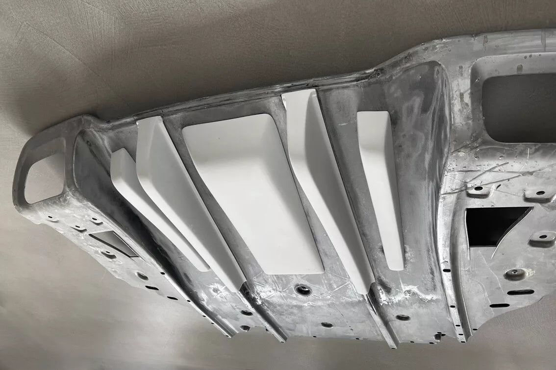 🔥RENAULT CLIO 4 RS EXTENSIONS DE DIFFUSEUR - Extensions du diffuseur RS d'ori🔥