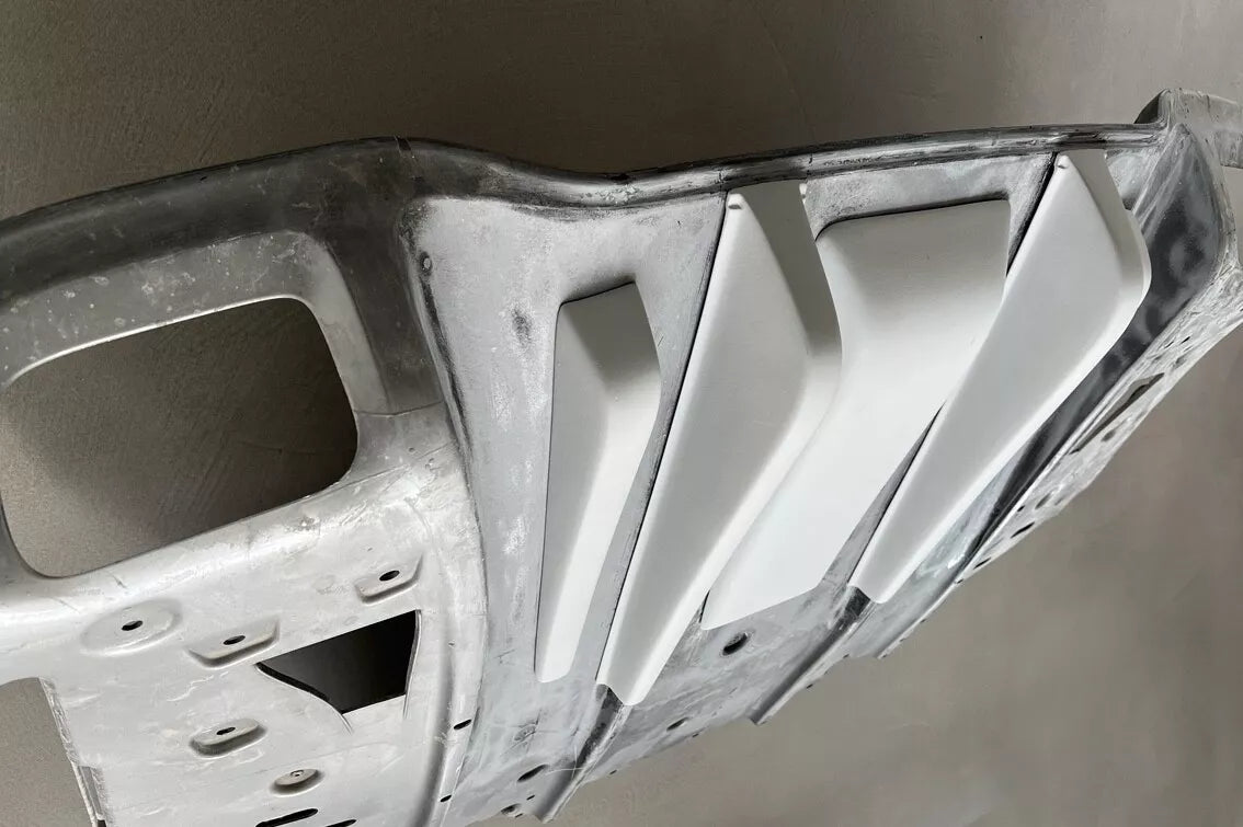🔥RENAULT CLIO 4 RS EXTENSIONS DE DIFFUSEUR - Extensions du diffuseur RS d'ori🔥