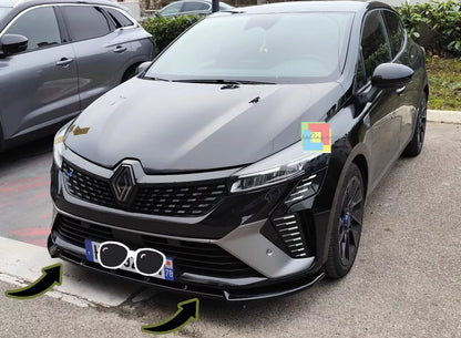 ⭐2025✨SPLITTER ADATTO PER RENAULT CLIO 5 2023+ NERO LUCIDO⭐✨
