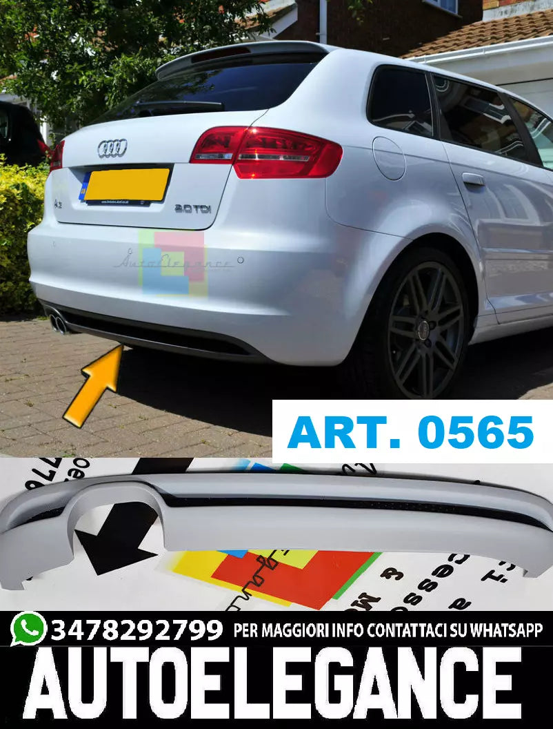 DIFFUSORE A3 8P 3/5 PORTE LIFT 2008-2012 LOOK SLINE