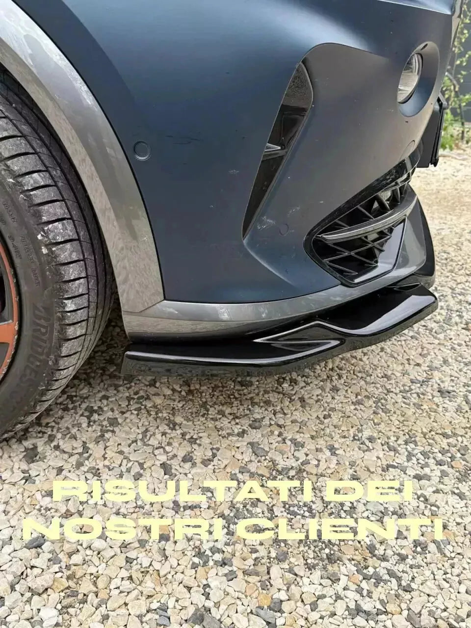 ⭐1340🔥SPLITTER ADATTO PER CUPRA FORMENTOR 2020+ NERO LUCIDO DESIGN SPORTIVO🔥⭐