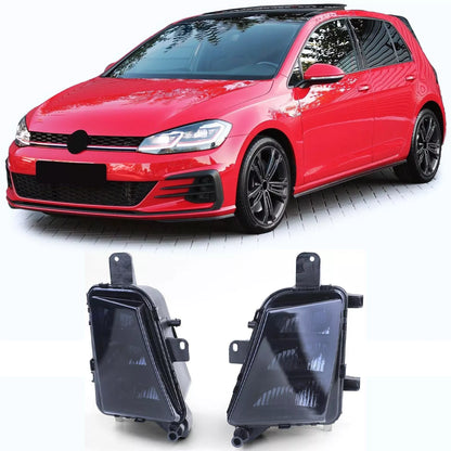 🔥Fari fendinebbiaa LED nero fumo coppia adatto per VW Golf 7 GTI 5G1 13-20🔥