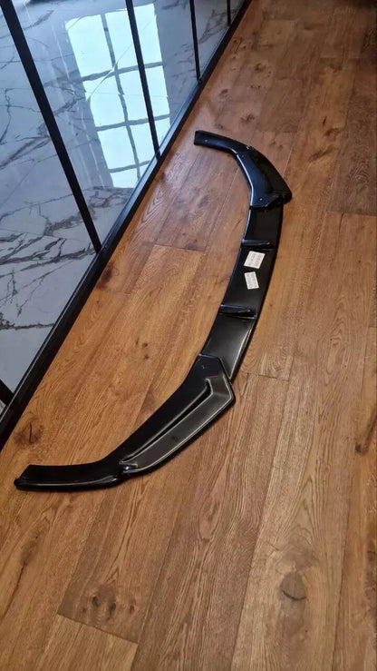 ✨0019🔥SPLITTER ADATTO PER AUDI A6 C8 A6 C8 2018+ RS6 NERO LUCIDO✨🔥