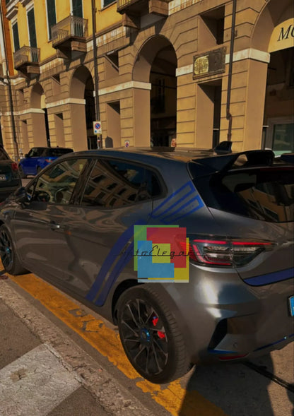 🔥1390 Spoiler adatto per renault clio 5 nero lucido rs per versione standard🔥