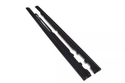 MERCEDES W213 Max Minigonna laterale pianoforte nero sottovuoto plastica / 2017-