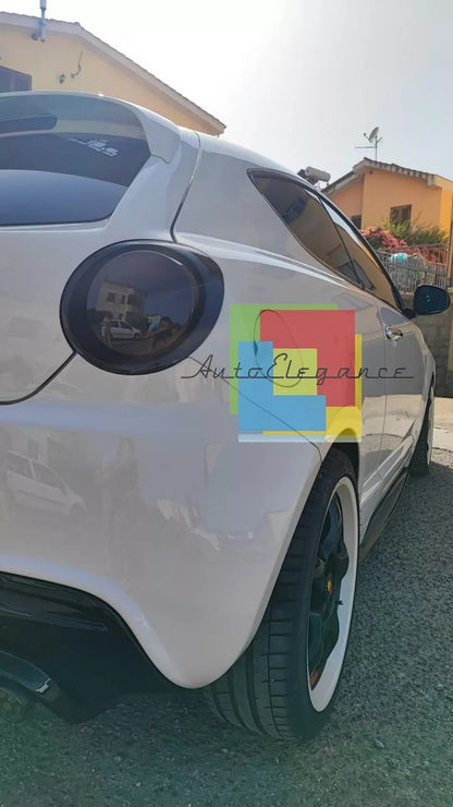 1562🔥FLAPS SOTTO MINIGONNE  ADATTE PER ALFA ROMEO MITO ABS NERO LUCIDO🔥