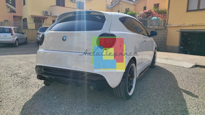 1562🔥FLAPS SOTTO MINIGONNE  ADATTE PER ALFA ROMEO MITO ABS NERO LUCIDO🔥