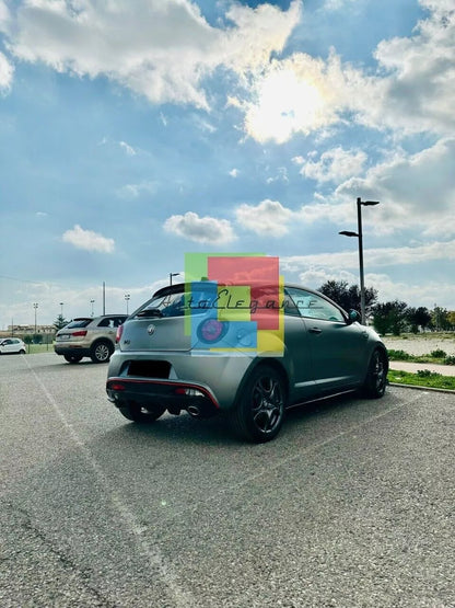 1562🔥FLAPS SOTTO MINIGONNE  ADATTE PER ALFA ROMEO MITO ABS NERO LUCIDO🔥