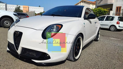 1562🔥FLAPS SOTTO MINIGONNE  ADATTE PER ALFA ROMEO MITO ABS NERO LUCIDO🔥