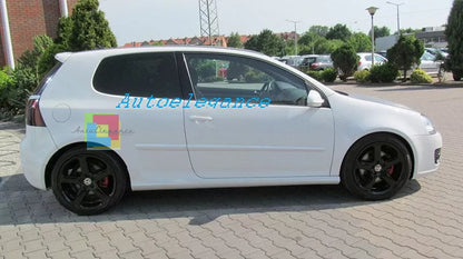 🔥0422 MINIGONNE LATERALI PER VW GOLF 5 03-08 3 & 5 PORTE SPOILER SOTTO PORTA🔥