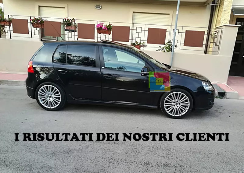 🔥0422 MINIGONNE LATERALI PER VW GOLF 5 03-08 3 & 5 PORTE SPOILER SOTTO PORTA🔥