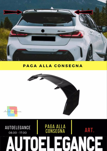 ⭐🔥Spoiler posteriore nero lucido adatto per BMW F40 con pacchetto M-Sport Pro🔥