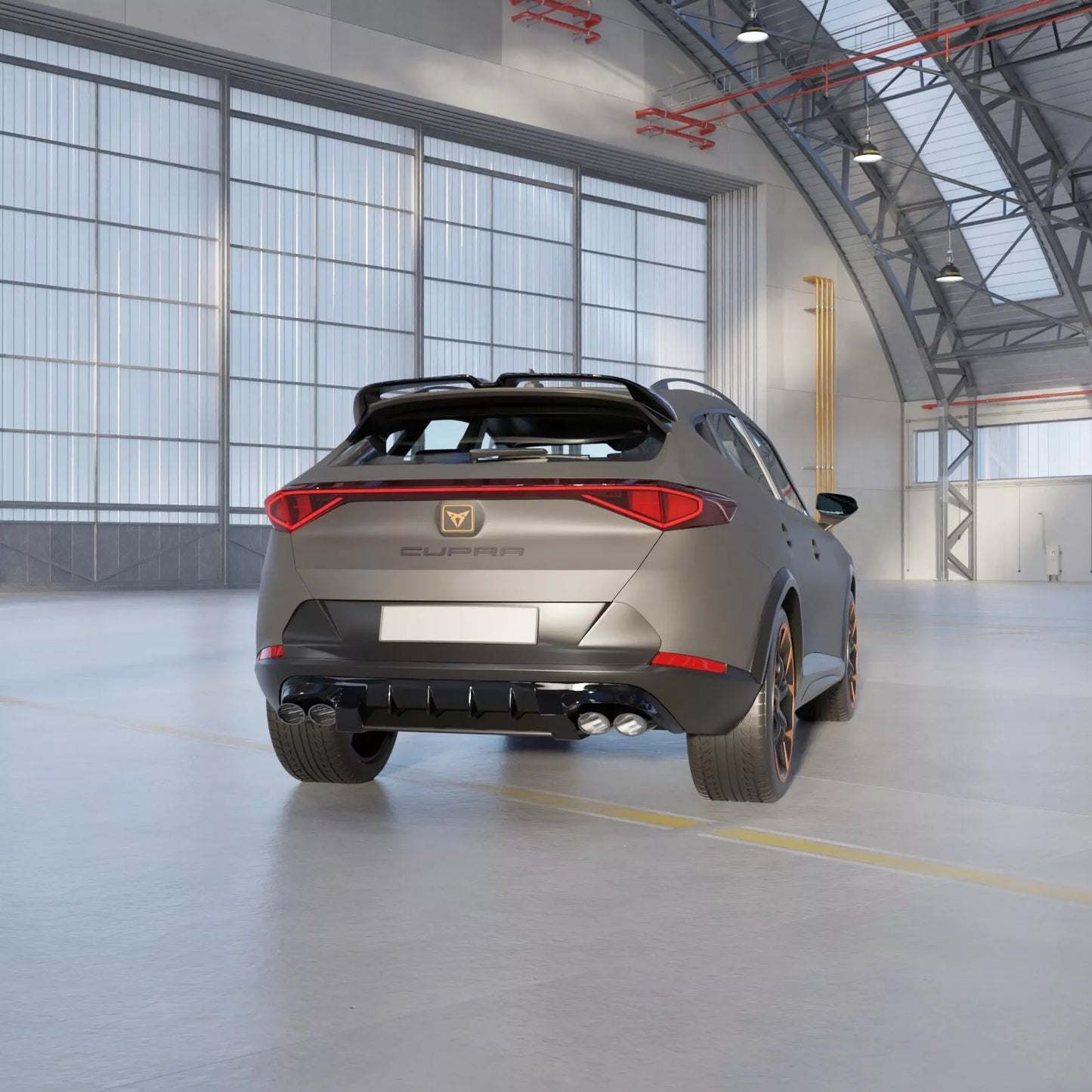 ⭐SPOILER ADATTO PER Cupra Formentor Aleron sport 2020 2021 2022 2023 2024⭐