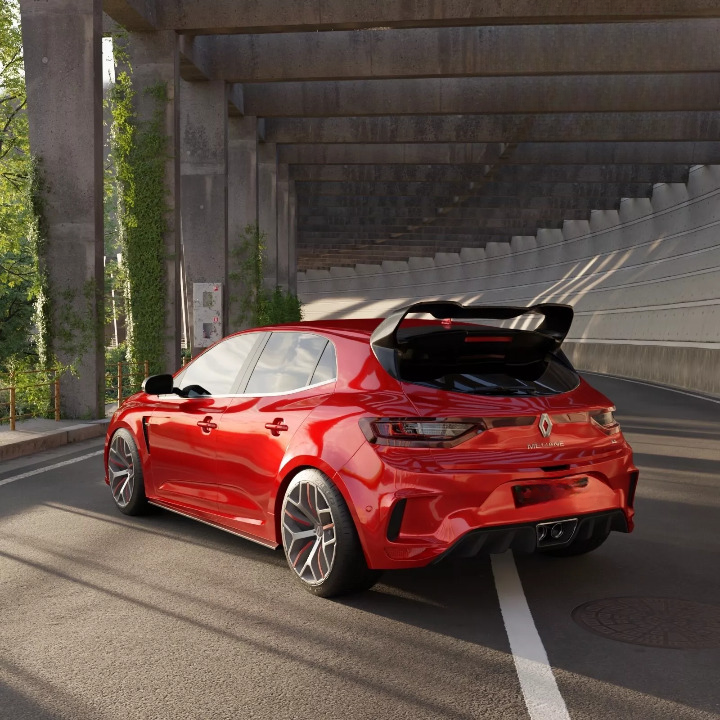 🔥SPOILER ALETTONE POSTERIORE RS CUP STILE PER MEGANE 4 RS SOLO PER MEGANE 4RS🔥